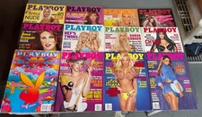 Playboy Magazine 2000 Complete Year 12 Issues WWE Chyna Carmen Electra Hef Twins