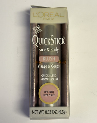 L'Oreal Paris Quickstick Face & Body Blush - Pink Perle 0.33 oz / 9.5g