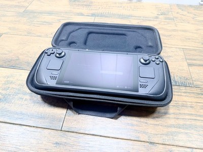 Valve Steam Deck LCD 64GB Handheld Console With Charger Black - Y403
