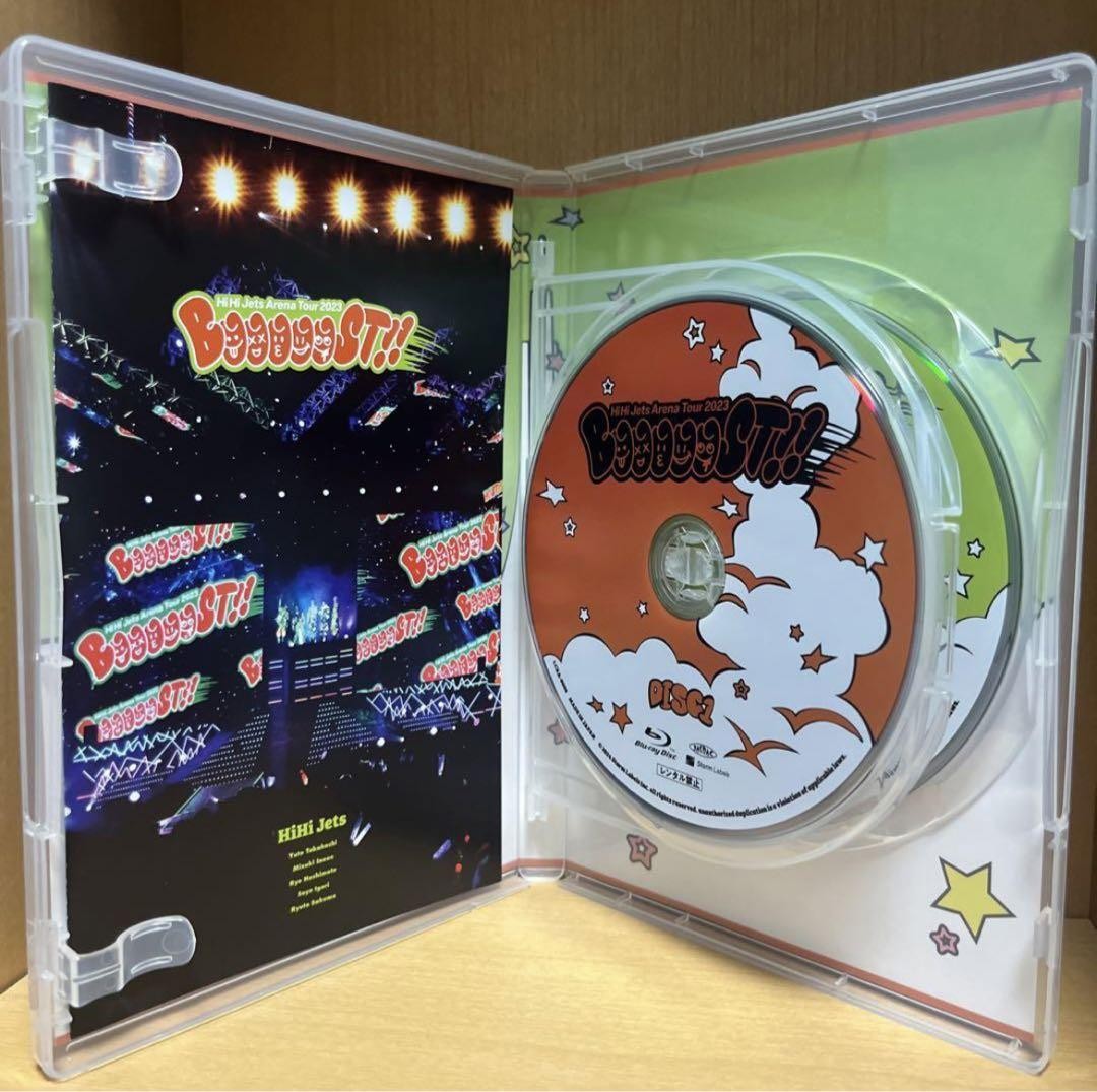 アイドル HiHi Jets 2023 BoooooST!! Blu-ray Hihi Jets Booooost Blu-ray Arena Tour 2023 Japan NE New