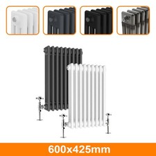 Horizontal Traditional 2 3 4 Column Designer Radiator Cast Iron Style Rads UK