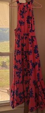 shein curve 2xl Sleeveless Pink And Blue dress