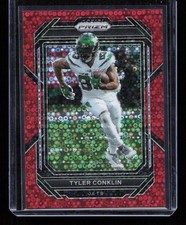 Tyler Conklin 2022 Panini Prizm #229 Red No Huddle Prizm /50
