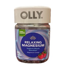 OLLY Relaxing Magnesium Gummies Muscle Relaxa...