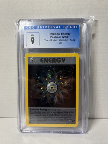 Rainbow Energy (Unlimited) graded CGC 9 for sale on eBay