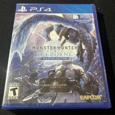 Monster Hunter World Iceborn Master Edition (PS4, PlayStation 4) New and Sealed