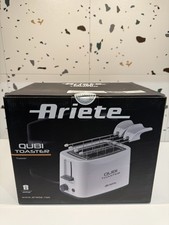 Ariete Qubi Toaster 760W Stainless Steel Clamps RRP £49.99 CHEAPEST ANYWHERE!