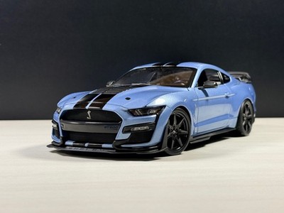 1:18 Ford Mustang GT500 - Shelby - Custom Brittany blue/painted