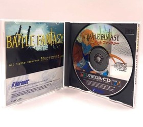 MCD Battle Fantasy Mega CD Japan 2g