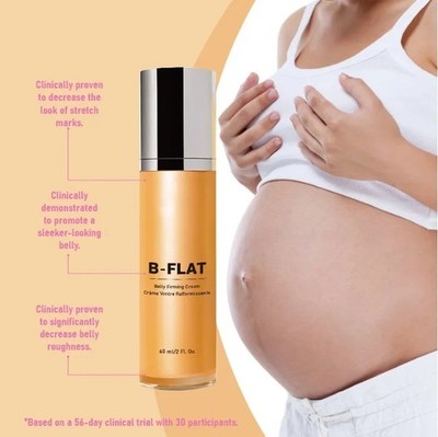 B- Flat firming belly cream Skin Tightening Stretch Marks Removal Cream 60ML