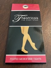 Theatricals For Every Stage Footed Microfiber Tights Ballet Pink Child Size SC