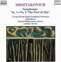 Audio Cd - Dmitri Shostakovich - Symphonies Nos.1 & 3 - Naxos -D- Neu