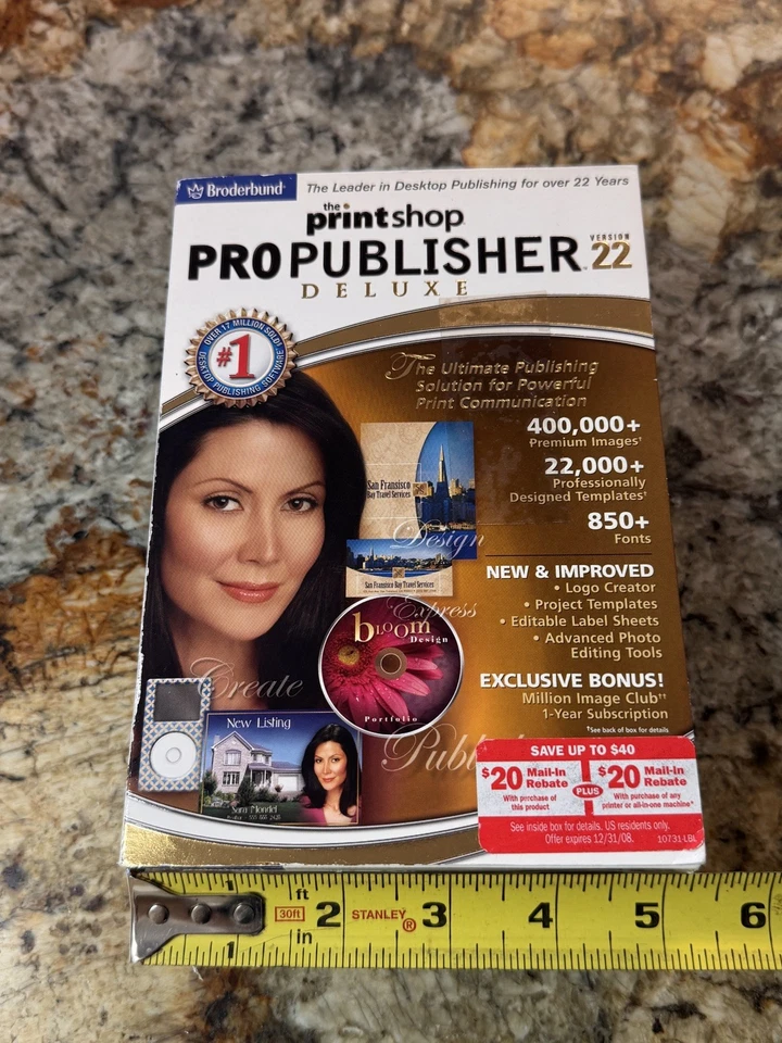 The Print Shop Pro Publisher 22 Deluxe [DVD] [OLD VERSION] - Image 2 of 4