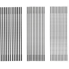 5 Inch Plain End Scroll Saw Blade Set, 36 Pack (28TPI, 12 TPI, 10TPI)
