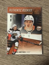 2023 SP Game Used Authentic Rookies Bronze /265 Pavel Mintyukov #274 Rookie RC