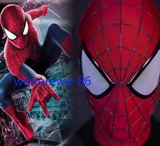 New The Amazing Spider-Man 2 Classic Mask w/ Strap Faceshell 1:1 Wearable Helmet
