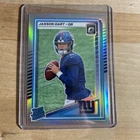 2025 Panini Donruss Optic Jaxson Dart Rated Rookie Silver Holo #273  (RC) Giants