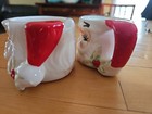vintage santa japan  JOSEF ORIGINALS  CREAM and SUGAR BOWL Set — photo 9