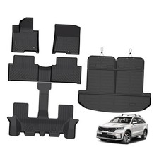 Floor Mats for Kia Sorento Hybrid  Plug-in Hybrid 6  7 Passenger 2021-2025