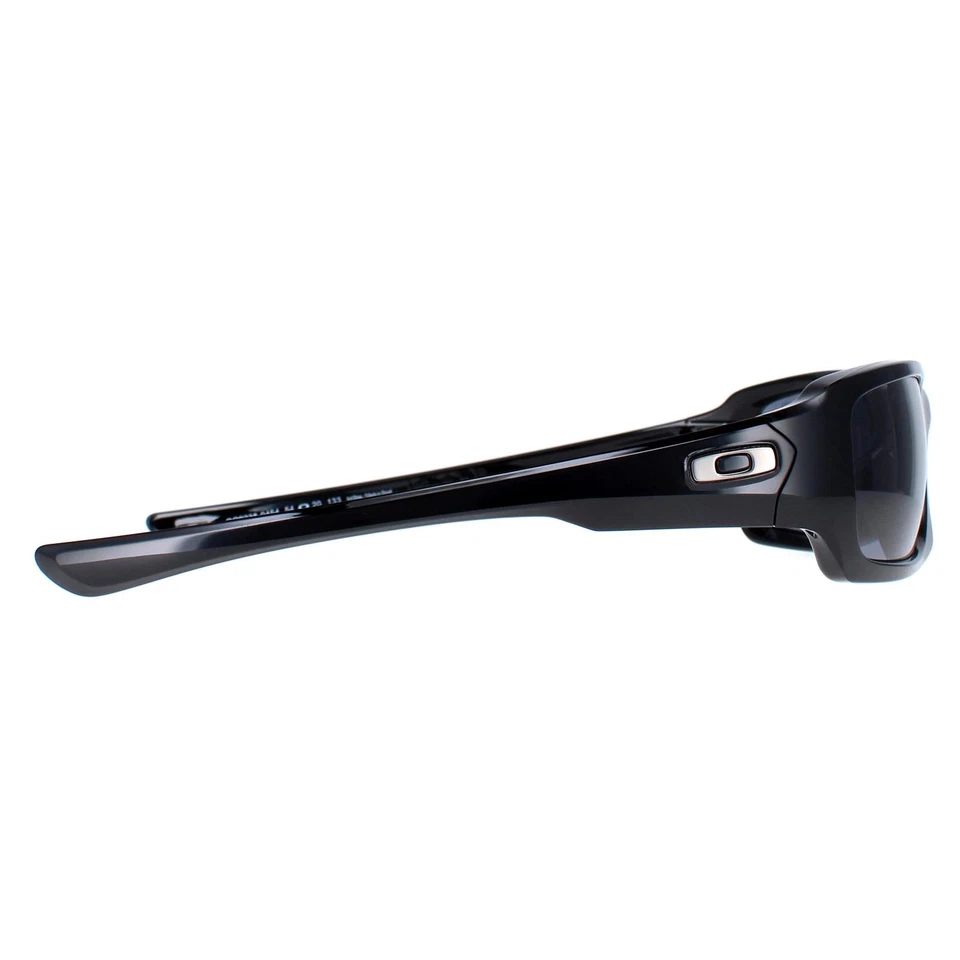 Lunettes Oakley Fives Squared OO9238-04 Noir Poli Gris - Photo 4/4
