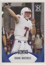 2021 Leaf Draft Blue Shane Buechele #10 0j9i