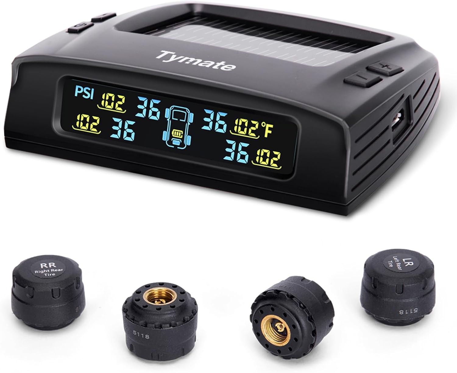 Tymate TM2 RV Tire Pressure Monitoring System, 4-Sensors 