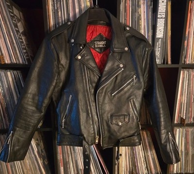 STRAIGHT TO HELL   Commando Moto Jacket   Size 46   Leather