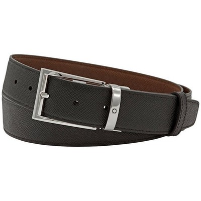 Montblanc Reversible Cut-to-Size Business Belt- Black/Brown