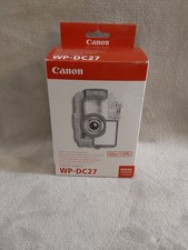 Digital Camera Waterproof Clear Case flash and tripod mount CANON WP-DC27