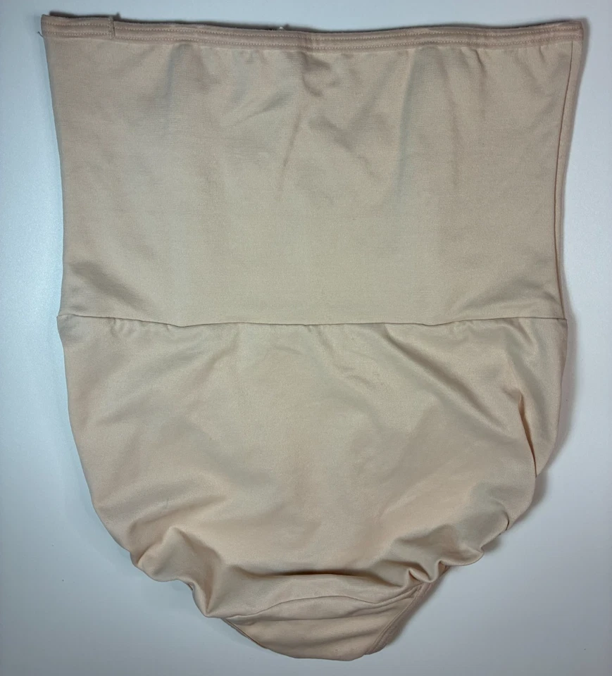 FLEXEES Beige Desnudo Cintura Alta Modelador BRAGAS BRIEF Panty GRANDE 3918 Boudoir LEER Foto 2 de 4