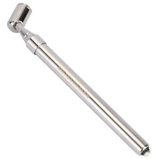 Measureman Heavy Duty Large Bore Dual Head Truck Tire Gauge, 360° Swivel Chuc...