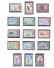 1962-64 CAYMAN ISLANDS - Stanley Gibbons n. 165/179 - MNH**