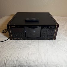Pioneer Elite PD-F19 300 CD Changer With Remote, See Video