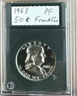 1963 Franklin Half-Dollar - PROOF -  90% SILVER
