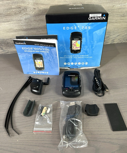 Garmin Edge 705 GPS Bike Computer Bundle Speed/Cadence Sensor