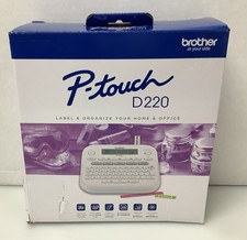 BROTHER P-TOUCH D220 TZe Tape Label Maker NEW...