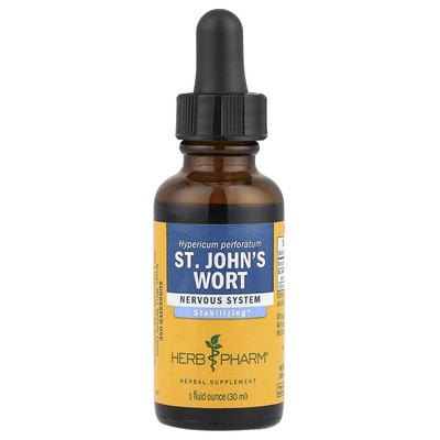 Herb Pharm St John s Wort 1 fl oz 30 ml Gluten-Free