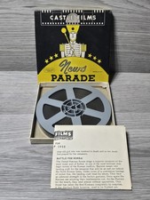 1950 Castle Films News Parade of the Year 8mm Film