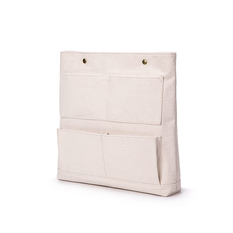 Canvas Cosmetic Bag Organizer Insert for Handbags & Purses