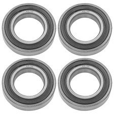 Caltric 60/32-2RDQE6 60/32-2RS Single Row Rubber Sealed Ball Bearings 33x58x13