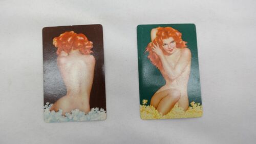 Vintage Risqué Pinup Playing Cards Decks Duratone 2 Decks TF - Picture 5 of 22