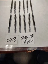 223 Rifle/ Pistol stainless steel bore brush (rmc) count 12