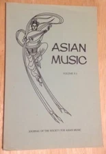 Asian Music Volume X 1 Classical Music of Kashmir Society for Asian Music