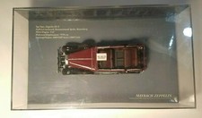 Collectible model car: burgundy Maybach Zeppelin DS8 1:43 NIB Minichamps