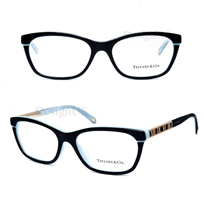 TIFFANY TF2102-F 8055 Black Blue 54/16/140 Eyeglasses Italy
