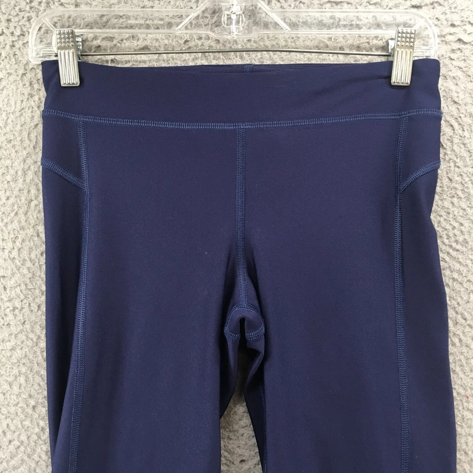Under Armour Heatgear Compression Leggings Womens M (actual 28x18) Blue Pull On - Image 2 of 4