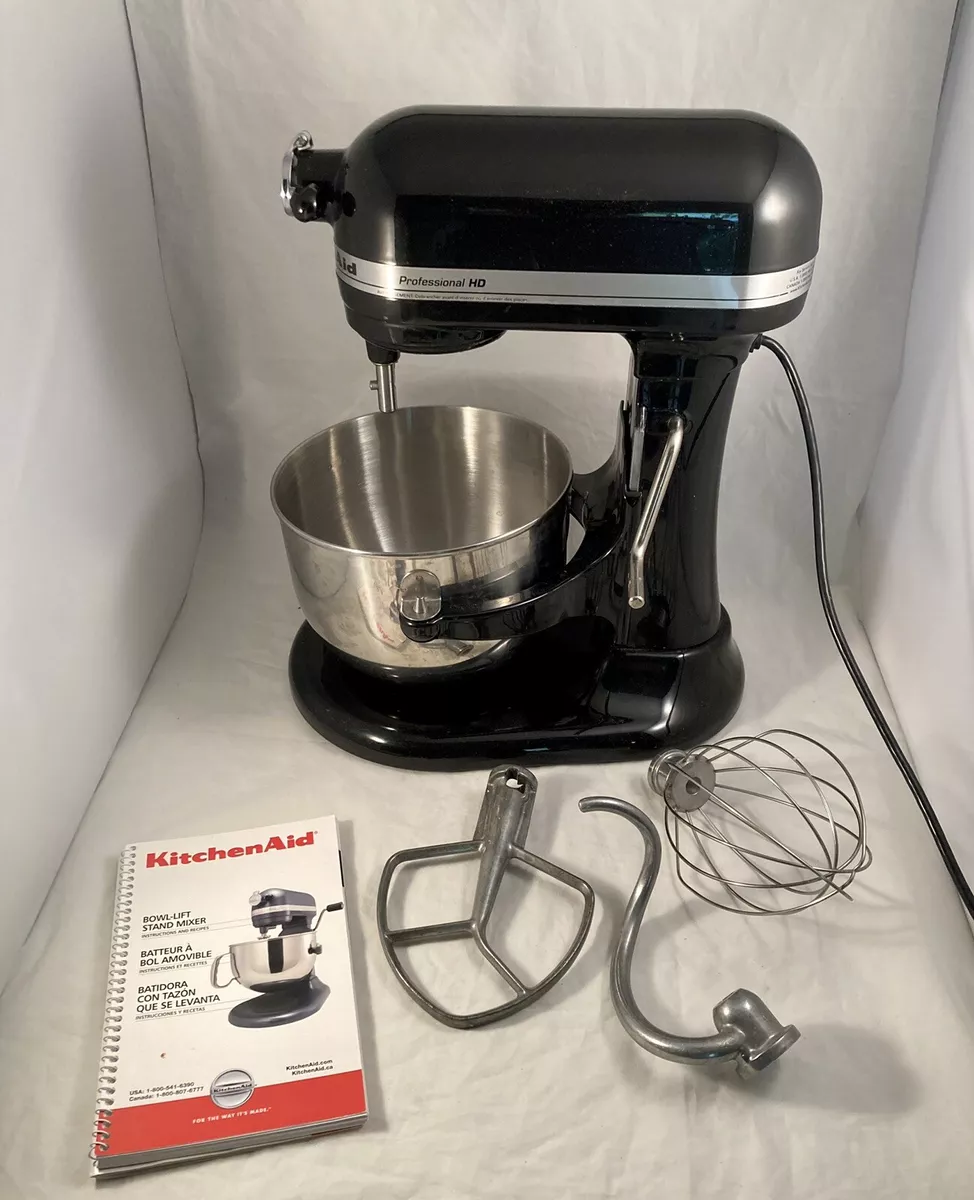 KitchenAid HD 5-Quart Black Stand Mixer KG25H3X0B