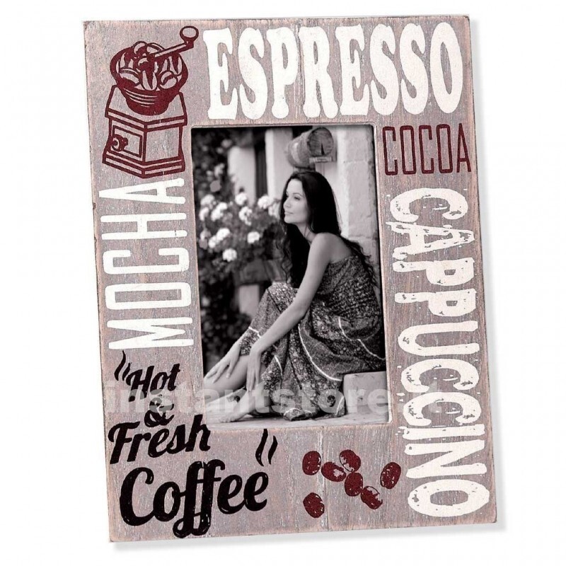 Cornice fotografica 13x18 Zep in legno portafoto Espresso