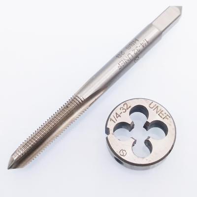 US Stock HSS 1/4-32 UNEF Tap & 1/4-32 UNEF Die Right Hand