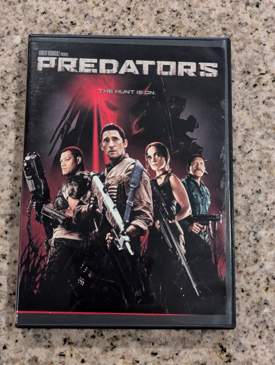 Predators (DVD, 2010, Widescreen, ) Laurence Fishburne, Adrien